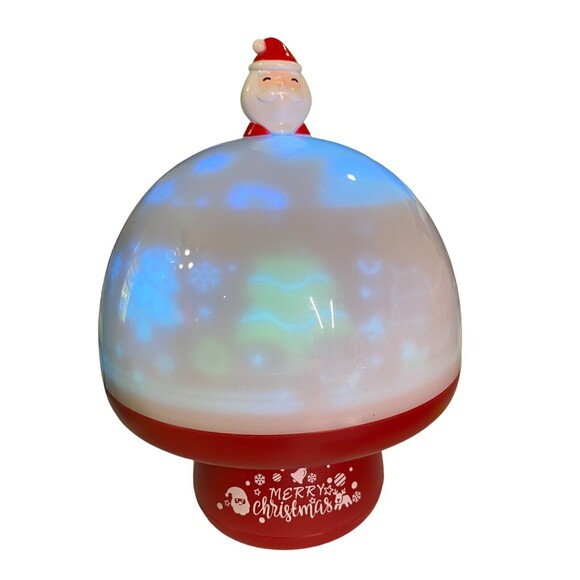 Christmas Rotating Sky Light Lamp w/Color Changing Santa Theme Music Minxuan - Picture 4 of 8
